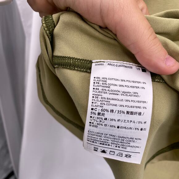 Arc'Tyrex M captive green polo shirt - Picture 5 of 5